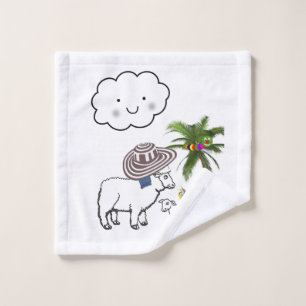 Schaap Palmboom Hommels Badkamer Handdoeken Setjes