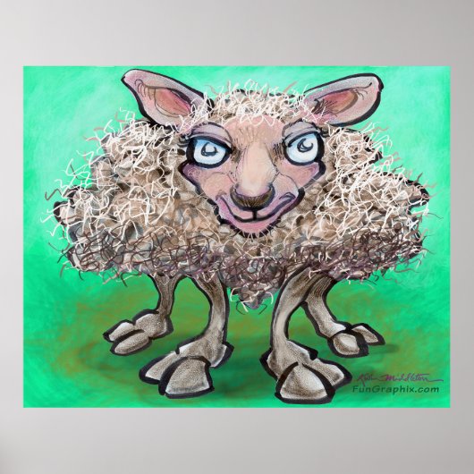 Schaap Poster (Voorkant)