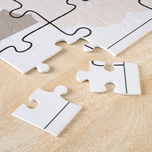 schaap puzzel (Zijkant)