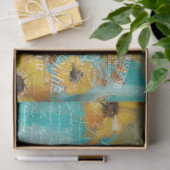  Schaap Rustiek Bloemen Decoupage Tissuepapier (Geschenk)