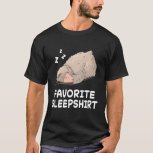 Schaap Schaap Nap Slapen Slaap Pyjama Nacht T-shirt