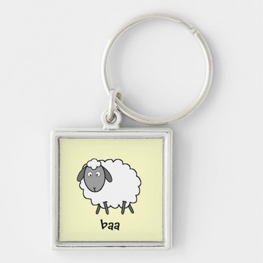 Schaap Sleutelhanger (Voorkant)