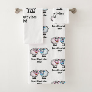 Schaap-spectaculair - Paar Mooie Schapen Bad Handdoek