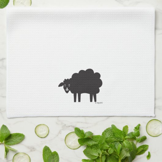 Schaap Theedoek (Gevouwen)