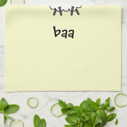 Schaap Theedoek (Gevouwen)