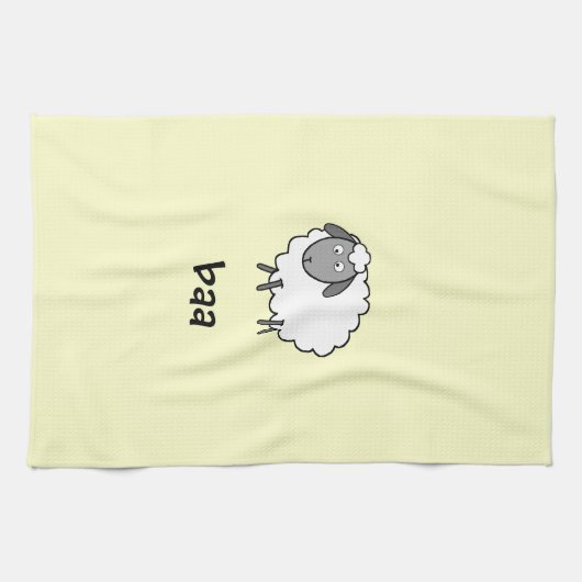 Schaap Theedoek (Horizontaal)