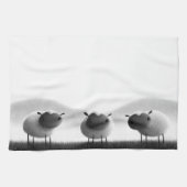 Schaap Theedoek (Horizontaal)