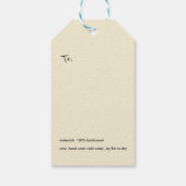 Schaap Thema Breister Cadeaulabel (Achterkant)