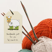 Schaap Thema Breister Cadeaulabel