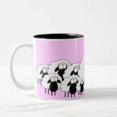 Schaap Tweekleurige Koffiemok (Links)