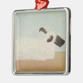 Schaap (van Milton Avery) Keramische versiering Metalen Ornament (Links)