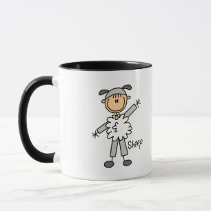 Schaap verkleedt T-shirts en cadeaus Mok