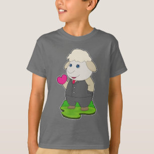 Schaap Verzorgings Pak Bruiloft T-shirt