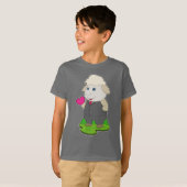 Schaap Verzorgings Pak Bruiloft T-shirt (Voorkant volledig)