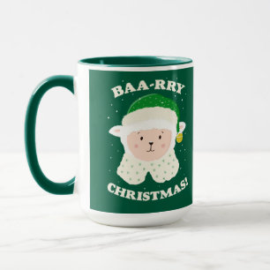 Schaap zegt Baa-rry Kerstmis! Mok