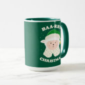 Schaap zegt Baa-rry Kerstmis! Mok (Voorkant rechts)
