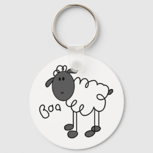 Schaap zegt Baa T-shirts en cadeaus Sleutelhanger