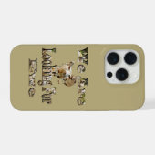 Schaap zoekt ooi iPhone hoesje (Achterkant horizontaal)
