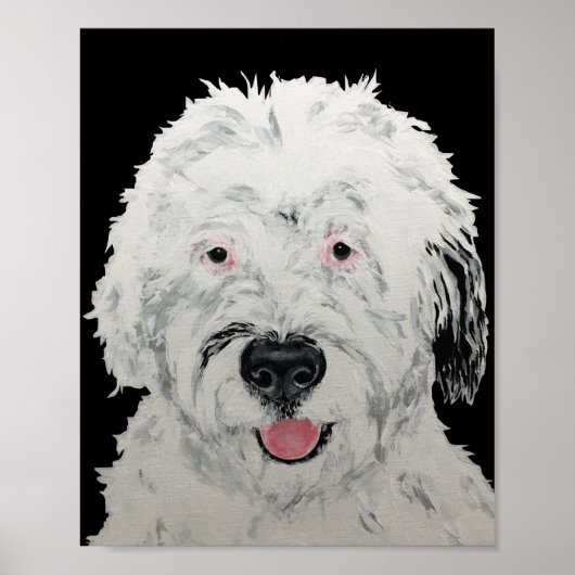 Schaapachtige Kunst Poster (Voorkant)