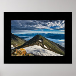 Schaapberg in de Kluane Ranges Poster