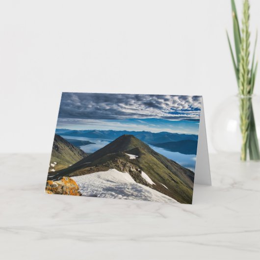Schaapberg Schitterend Uitzicht Kaart (Voorkant)