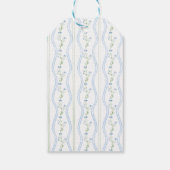 Schaapje Baby Shower Jongen Cadeaulabel (Achterkant)