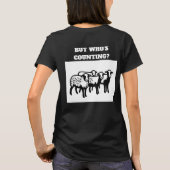Schaapjes tellen t-shirt (Achterkant)