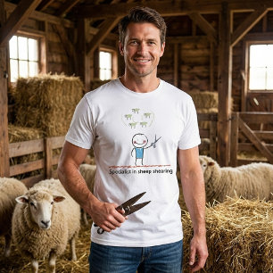 Schaapscheerder Specialist Heren T-Shirt