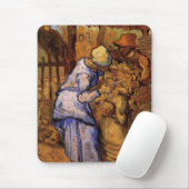 Schaapscheerders (naar Millet) door Vincent van Go Muismat (Met muis)