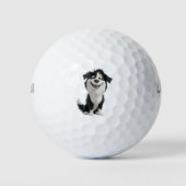 Schaapshond Border Collie Golfballen (Voorkant)