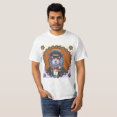 Schaapshond Bril T-shirt (Voorkant volledig)