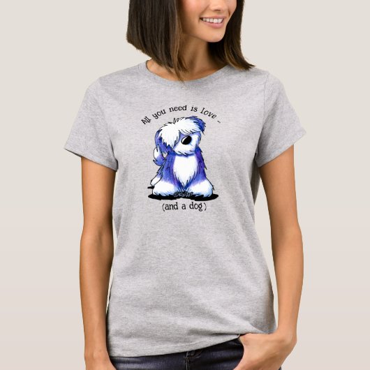 Schaapshond KiniArt T-shirt (Voorkant)