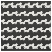 Schaapshond Silhouet Huisdier Stof (Swatch)