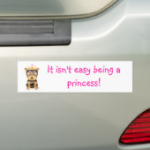 Schaapshond & Yorkshire Terrier Cadeau bumperstick Bumpersticker (Op auto)