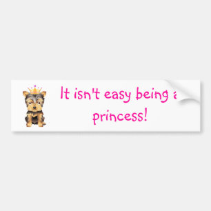 Schaapshond & Yorkshire Terrier Cadeau bumperstick Bumpersticker