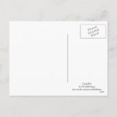 Schaapskudde met psalm feestdagenkaart (Achterkant)