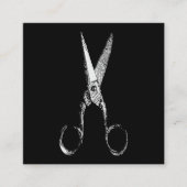  schaar Barber of Salon Visitekaartje (Voorkant)