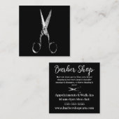  schaar Barber of Salon Visitekaartje (Voorkant / Achterkant)