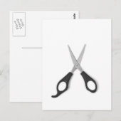 schaar briefkaart (Voorkant / Achterkant)