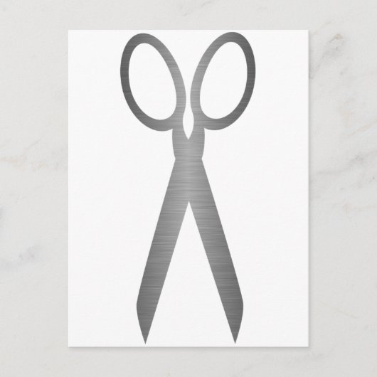 schaar briefkaart (Voorkant)