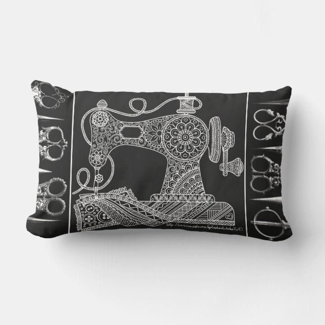 " schaar" buitenkussen (Voorkant)