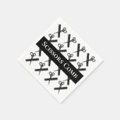 Schaar Comb Haarstylist Salon Servet (Hoek)