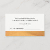 Schaar Comb Logo | Punch Kaart Klantenkaartje (Achterkant)