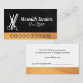 Schaar Comb Logo | Punch Kaart Klantenkaartje (Voorkant / Achterkant)