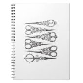  schaar Elegant Black White Decorative Notitieboek (Voorkant)