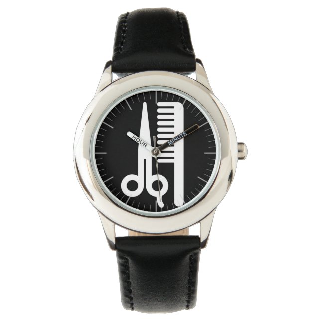 Schaar en kam horloge (Voorkant)