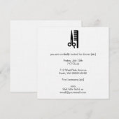 Schaar en kam kaart (Voorkant / Achterkant)