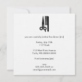 Schaar en kam kaart (Voorkant)