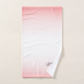 Schaar en kam persoonlijk bad handdoek (Handdoek)