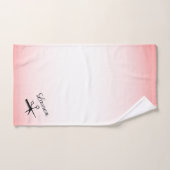Schaar en kam persoonlijk bad handdoek (Handdoek)